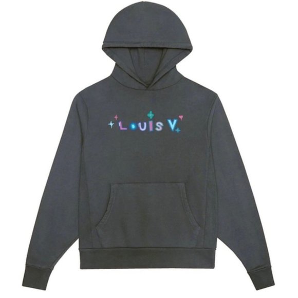 Mega Yacht Louis V Embroidered Hoodie 